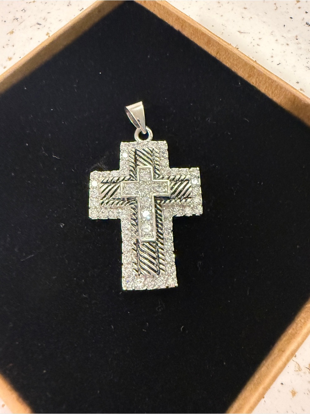Cross charm